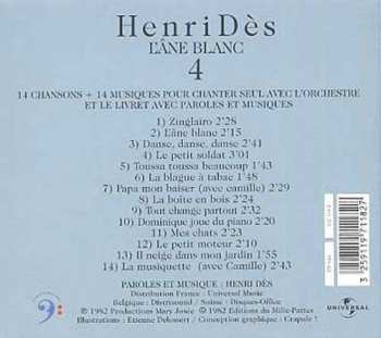 CD Henri Des: L'Âne Blanc - 4 CLR | DIGI 637893