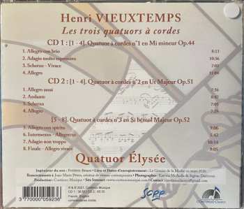 2CD Henri Vieuxtemps: Les Trois Quatuors à Cordes 561620