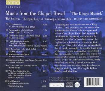 CD The Sixteen: Music From The Chapel Royal : The King’s Musick   544286