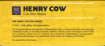 17CD/DVD/Box Set Henry Cow: The Henry Cow Box Redux: The Complete Henry Cow  50th Anniversary 376881