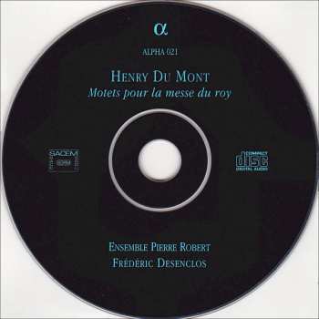 CD Ensemble Pierre Robert: Motets Pour La Messe Du Roy 340814