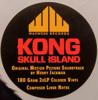 2LP Henry Jackman: Kong Skull Island CLR 413161