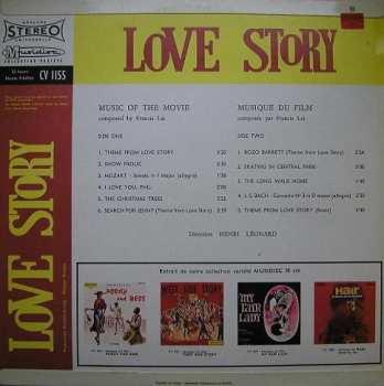 LP Henry Léonard: Love Story - Music Of The Movie 626891