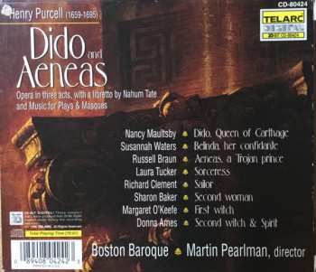 CD Henry Purcell: Dido And Aeneas And Music For Plays & Masques 311906