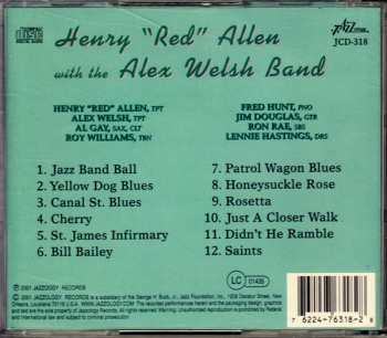 CD Henry "Red" Allen: Henry "Red" Allen With The Alex Welsh Band 565990