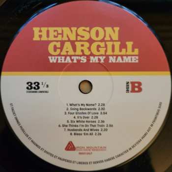 LP Henson Cargill: What's My Name LTD 577987