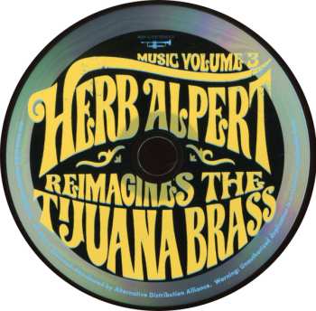 CD Herb Alpert: Music Volume 3: Herb Alpert Reimagines The Tijuana Brass 644727