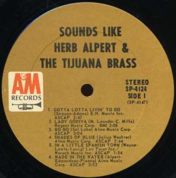 LP Herb Alpert & The Tijuana Brass: Sounds Like...Herb Alpert & The Tijuana Brass 470925