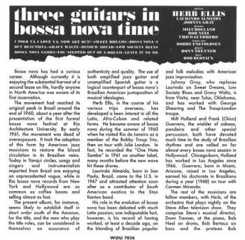 CD Herb Ellis: Three Guitars In Bossa Nova Time 588999