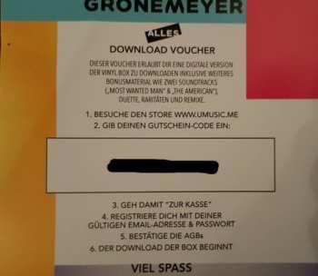 25LP/Box Set Herbert Grönemeyer: Alles DLX | LTD | NUM 641581