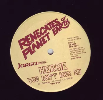 Herbie Goins: You Don't Love Me