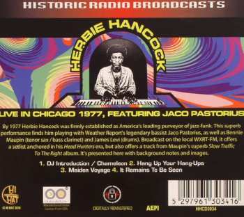 CD Herbie Hancock: Live In Chicago '77 552244