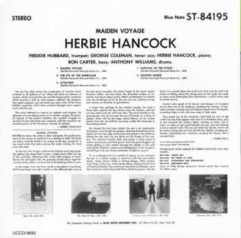 CD Herbie Hancock: Maiden Voyage = 処女航海 LTD 635545