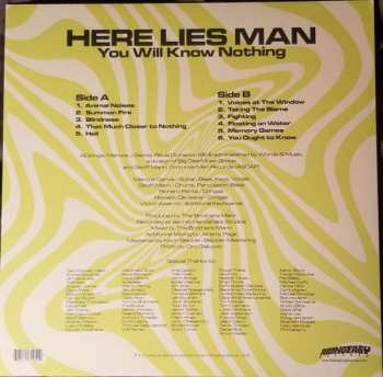 LP Here Lies Man: You Will Know Nothing 636734