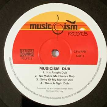 2LP Herman Chin-Loy: Musicism Dub  553814