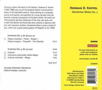 CD Herman D. Koppel: Orchestral Works Vol. 3 326216