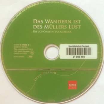 CD Hermann Prey: Das Wandern Ist Des Müllers Lust (Die Schönsten Volkslieder) 573053