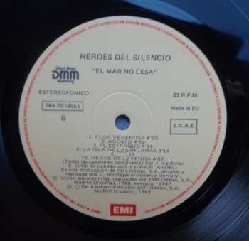 LP Héroes Del Silencio: El Mar No Cesa 659091