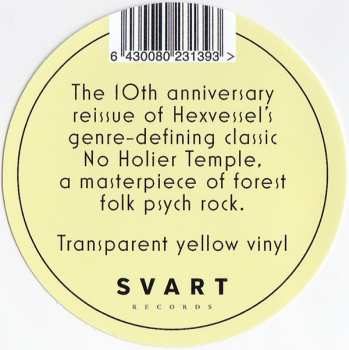 2LP Hexvessel: No Holier Temple CLR | LTD 566248