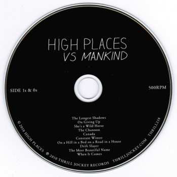 CD High Places: High Places Vs Mankind 628177