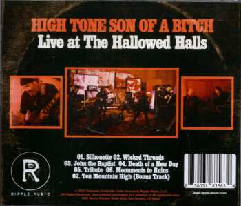 CD/DVD High Tone Son Of A Bitch: Live At The Hallowed Halls 576643