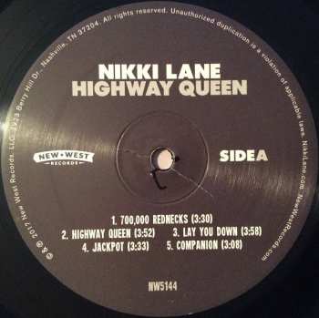 LP Nikki Lane: Highway Queen 16115