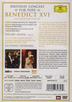 DVD Hilary Hahn: Birthday Concert For Pope Benedict XVI 44158