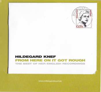 CD Hildegard Knef: From Here On It Got Rough (The Best Of Her English Recordings) 47939