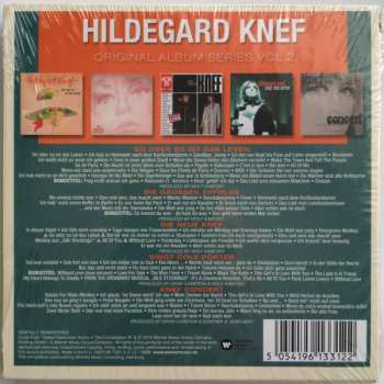 5CD/Box Set Hildegard Knef: Original Album Series Vol. 2 630353