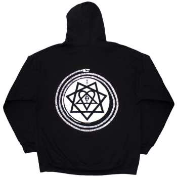 Merch HIM: Him Unisex Pullover Hoodie: Graphic (back Print) (large) L