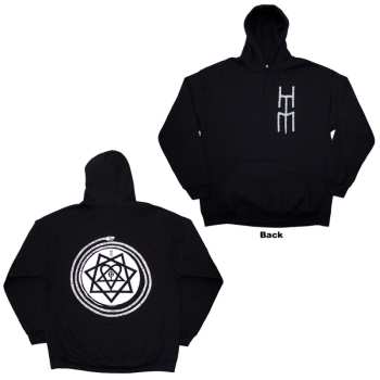 Merch HIM: Him Unisex Pullover Hoodie: Graphic (back Print) (large) L