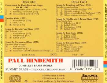 2CD Paul Hindemith: Complete Brass Works 564961