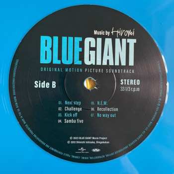 2LP Hiromi Uehara: Blue Giant - Original Motion Picture Soundtrack CLR | LTD 543812