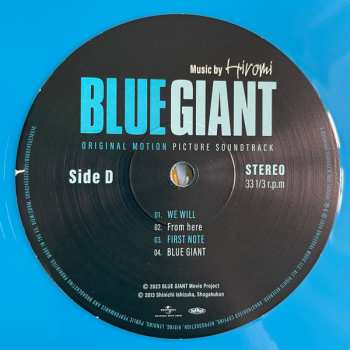 2LP Hiromi Uehara: Blue Giant - Original Motion Picture Soundtrack CLR | LTD 543812