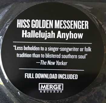 LP Hiss Golden Messenger: Hallelujah Anyhow 280090