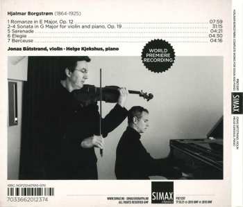 CD Hjalmar Borgstrøm: Complete Works For Violin And Piano 456791