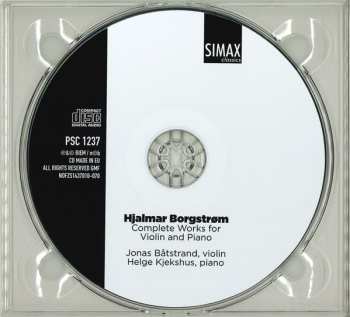 CD Hjalmar Borgstrøm: Complete Works For Violin And Piano 456791