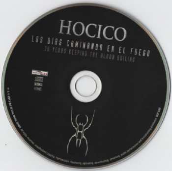 CD Hocico: Los Días Caminando En El Fuego (20 Years Keeping The Blood Boiling) 642767