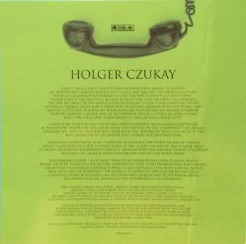 2LP Holger Czukay: Der Osten Ist Rot / Rome Remains Rome 320210