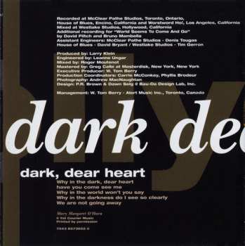 CD Holly Cole: Dark Dear Heart 46722