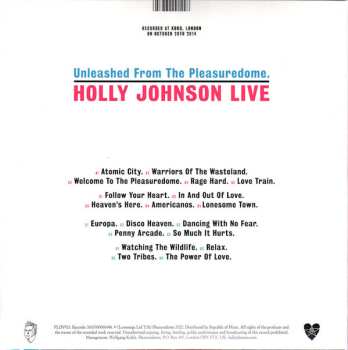 2LP Holly Johnson: Unleashed From The Pleasuredome. Holly Johnson Live. CLR | LTD 488879