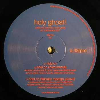 Holy Ghost!: Hold On