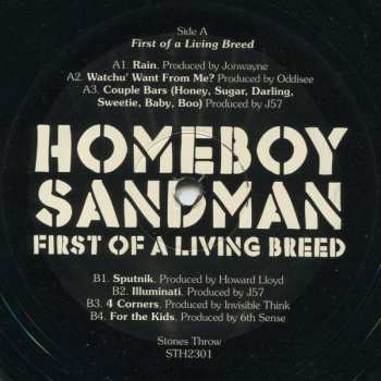 2LP Homeboy Sandman: First Of A Living Breed 81829