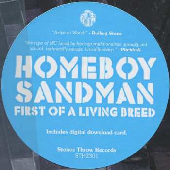 2LP Homeboy Sandman: First Of A Living Breed 81829