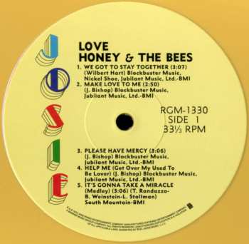 LP Honey And The Bees: Love LTD 561655