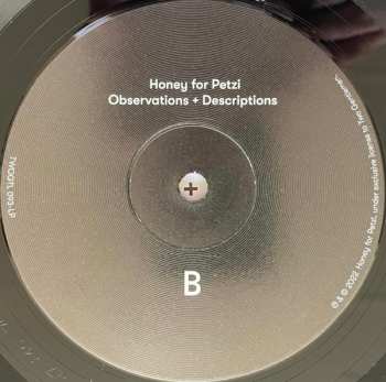 LP/CD Honey For Petzi: Observations + Descriptions 599764