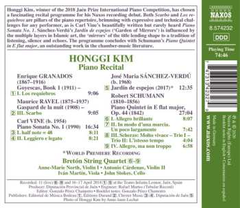 CD Honggi Kim: Piano Recital 649609