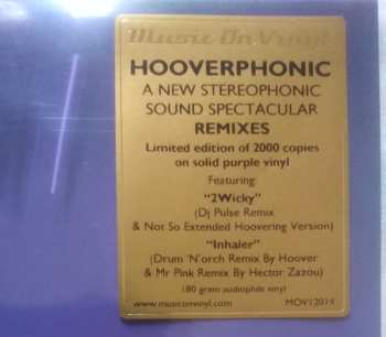 LP Hooverphonic: A New Stereophonic Sound Spectacular Remixes CLR | NUM 577129