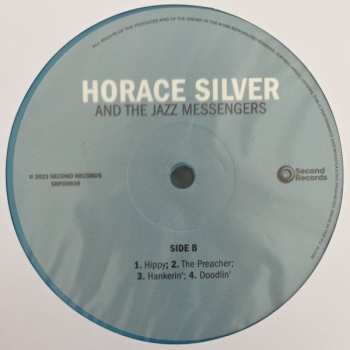 LP Art Blakey & The Jazz Messengers: Horace Silver And The Jazz Messengers CLR 616616