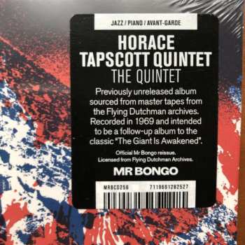 CD Horace Tapscott Quintet: The Quintet 609636